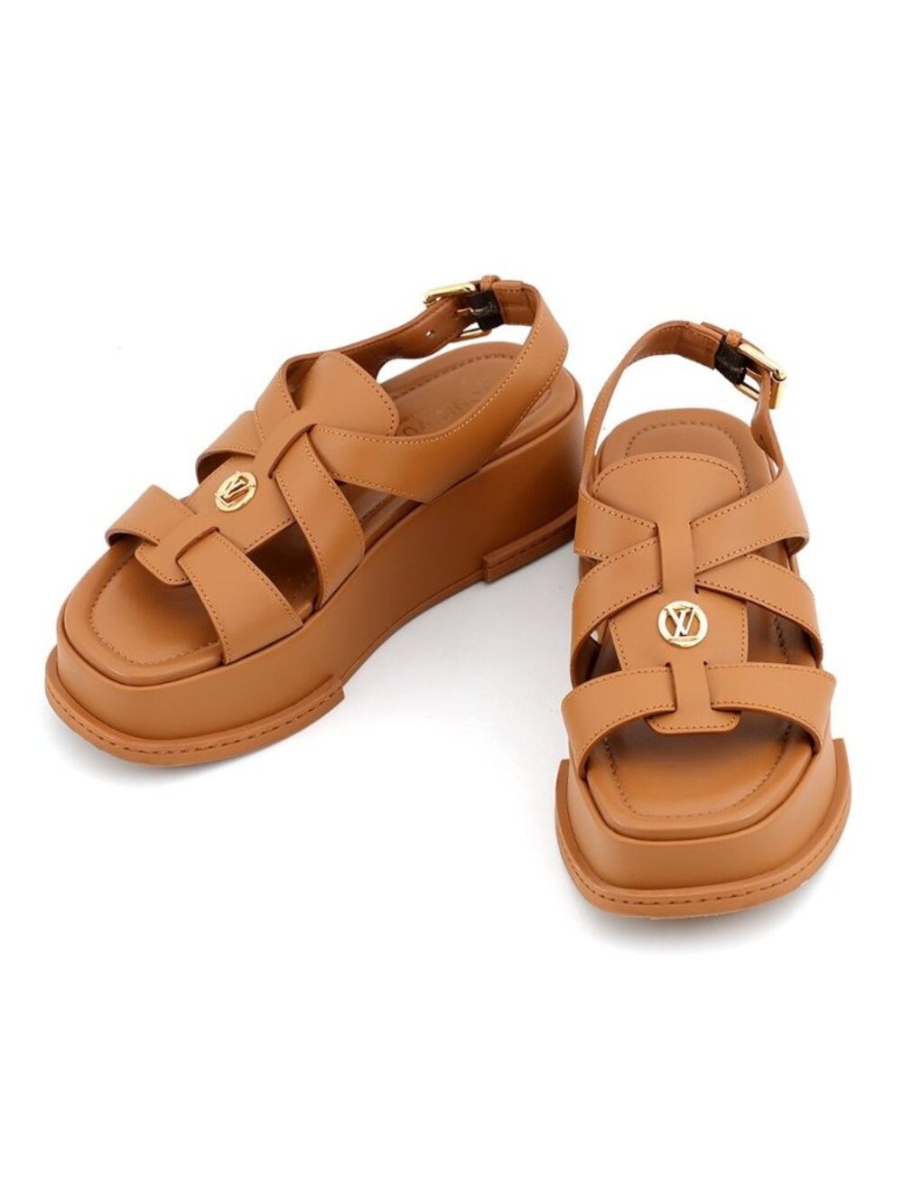 Louis Vuitton Sandals Maya Line Platform LV Circle